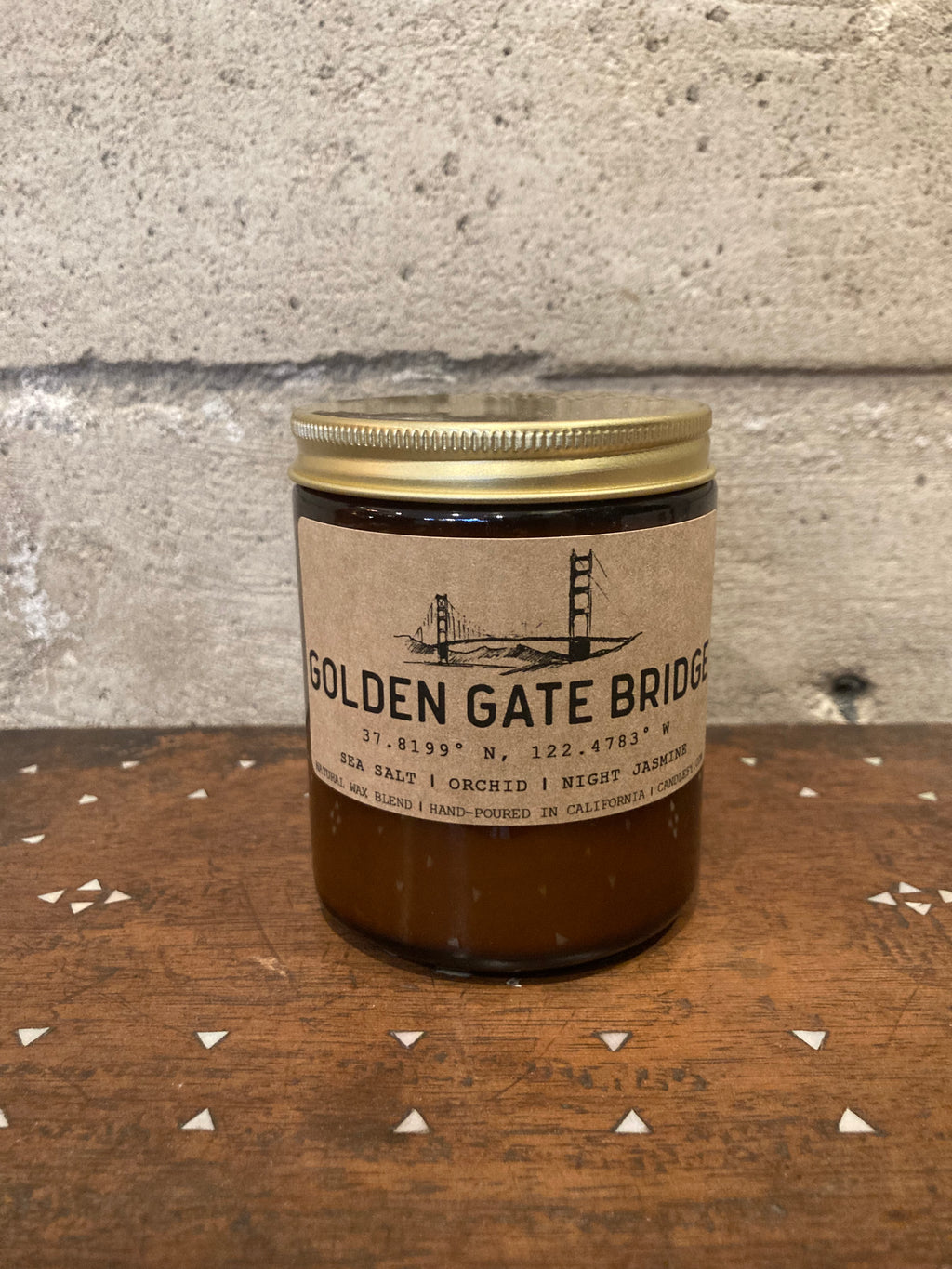 GOLDEN GATE BRIDGE CANDLE - 9 oz
