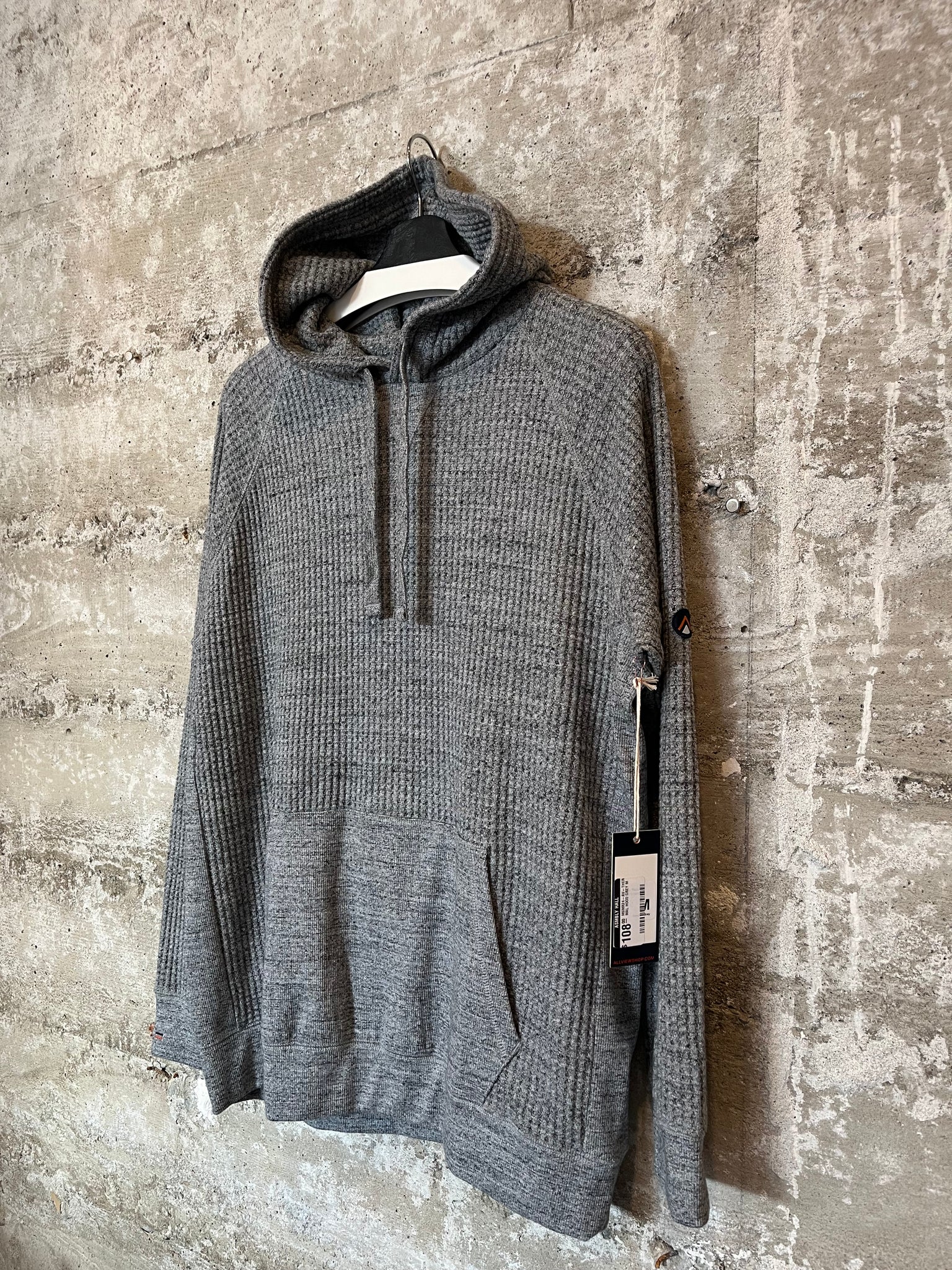 THERMAL SWEATERKNIT HOOD