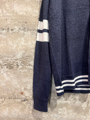 EBENZER SWEATERKNIT CARDI - navy