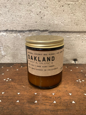 OAKLAND CANDLE - 9 oz